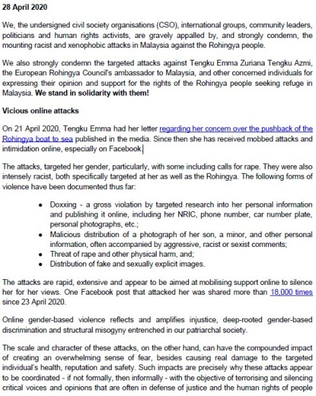 28 Apr 2020 Statement 1